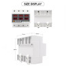 CAFF Relay Protector 3-Phase 4-Wire 100A VA Monitor 380V (L-L) Display